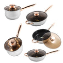 Stainelss Steel Cookware Set (Need Inspect) 16-16-18-20-24-24 cm