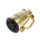 Vacuum Insulated Plastic Thermos Flask Gold 1L