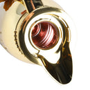 Vacuum Insulated Plastic Thermos Flask Gold 1L