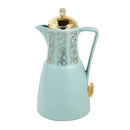 Vacuum Insulated Plastic Thermos Flask Mix Color 1L