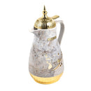 Vacuum Insulated Plastic Thermos Flask Set/2 Pcs 1L