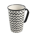 Ceramic Coffee Mug Abstract Print 9.5*10.3 cm