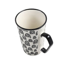 Ceramic Coffee Mug Abstract Print 9.5*10.3 cm