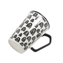 Ceramic Coffee Mug Abstract Print 9.5*10.3 cm