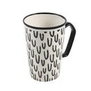 Ceramic Coffee Mug Abstract Print 9.5*10.3 cm