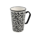 Ceramic Coffee Mug Abstract Print 9.5*10.3 cm
