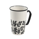 Ceramic Coffee Mug Abstract Print 9.5*10.3 cm