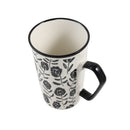 Ceramic Coffee Mug Abstract Print 9.5*10.3 cm