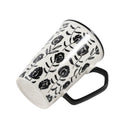 Ceramic Coffee Mug Abstract Print 9.5*10.3 cm