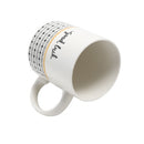 Ceramic Coffee Mug Abstract Print 8*9.3 cm