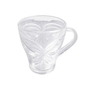 Lead Free Glass Tea Cup Set/6 Pcs 260 ml