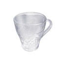 Lead Free Glass Tea Cup Set/6 Pcs 260 ml