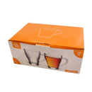 Lead Free Glass Tea Cup Set/6 Pcs 260 ml