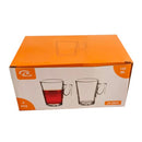 Lead Free Glass Tea Cup Set/6 Pcs 155 ml