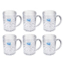 Lead Free Drinking Glass Tumbler Set/6 Pcs 200 ml
