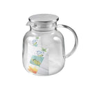 Glass Beverage Water Jug 1.7L