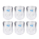 Lead Free Drinking Glass Tumbler Set/6 Pcs 200 ml