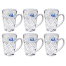 Lead Free Glass Tea Cup Set/6  170ML