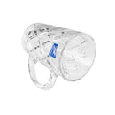 Lead Free Glass Tea Cup Set/6  170ML