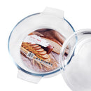 Round Glass Baking Dish w Lid 0.8L