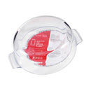 Round Glass Baking Dish w Lid 0.8L