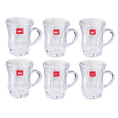Lead Free Glass Tea Cup Set/6 Pcs