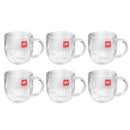 Lead Free Glass Tea Cup Set/6 Pcs 280ml