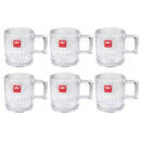 Lead Free Glass Tea Cup Set/6 Pcs 205ml