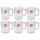 Lead Free Glass Tumbler Set/6 Pcs 250ml