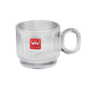 Lead Free Glass Tea Cup Set/6 Pcs 160ml