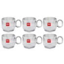 Lead Free Glass Tea Cup Set/6 Pcs 160ml