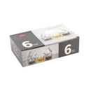 Lead Free Glass Tea Cup Set/6 Pcs