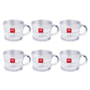 Lead Free Glass Tea Cup Set/6 Pcs