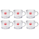 Lead Free Glass Tea Cup Set/6 Pcs 120ml