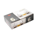 Lead Free Glass Tea Cup Set/6 Pcs 120ml