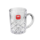 Lead Free Glass Tumbler Set/6 Pcs 195ml