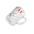 Lead Free Glass Tumbler Set/6 Pcs 195ml