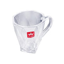 Lead Free Glass Tea Cup Set/6 Pcs