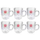 Lead Free Glass Tea Cup Set/6 Pcs 220ml