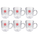 Lead Free Glass Tea Cup Set/6 Pcs 220ml