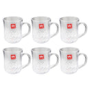 Lead Free Glass Tea Cup Set/6 Pcs