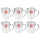 Lead Free Glass Tea Cup Set/6 Pcs