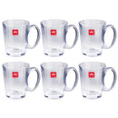 Lead Free Glass Tea Cup Set/6 Pcs