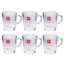 Lead Free Glass Tea Cup Set/6 Pcs