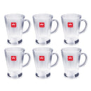Lead Free Glass Tea Cup Set/6 Pcs