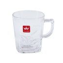 Lead Free Glass Tea Cup Set/6 Pcs 270 ml