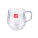 Lead Free Glass Tea Cup Set of 6 Pcs 280 ml