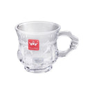 Lead Free Glass Tea Cup Set of 6 Pcs 135 ml