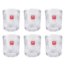 Lead Free Drinking Glass Tumbler Set/6 Pcs 300 ml