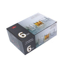 Lead Free Glass Tumblers Set/6 Pcs 300 ml